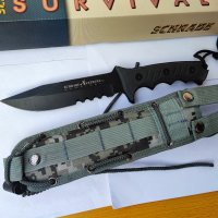 Масивен нож Бушкрафт Shrade Extreme Survival CHF 27, снимка 2 - Ножове - 38330843