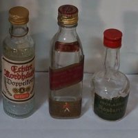 Стари бутилки от алкохол и лимонада, празни., снимка 4 - Други - 37238639