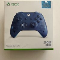 Оригинална кутия за контролер Xbox one - Sport Blue, снимка 1 - Аксесоари - 42977466