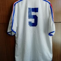 France #5 Vintage Adidas оригинална тениска Франция футболна фланелка , снимка 2 - Тениски - 37189203