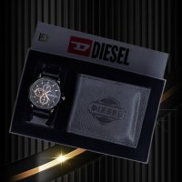 💯Diesel стилни мъжки подаръчни комплекти💯, снимка 2 - Портфейли, портмонета - 43375161