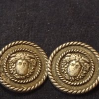 Две метални копчета много красиви маркови 12698 , снимка 4 - Антикварни и старинни предмети - 43267086