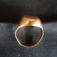 мъжки златен пръстен, снимка 2 - Пръстени - 43865983