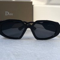 Dior 2023 дамски слънчеви 2 цвята черни кафяви, снимка 6 - Слънчеви и диоптрични очила - 40530506