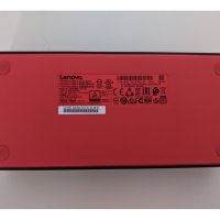 ДОКИНГ СТАНЦИЯ LENOVO THINKPAD USB-C DOCK (40AS) + Гаранция, снимка 4 - Лаптоп аксесоари - 43787571