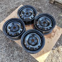 4бр.железни джанти 15цола 5x112 за Vw Golf 5,6, Touran, Caddy, Golf Plus,Audi A3, Seat Altea, Skoda , снимка 2 - Гуми и джанти - 32897547