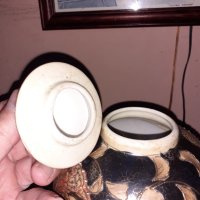 Сатцума Satsuma стара ваза буркан порцелан маркиран, снимка 6 - Антикварни и старинни предмети - 43170975