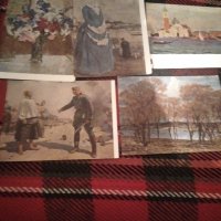 Албум с картички на художника Сергей Василиевич Герасимов , снимка 4 - Енциклопедии, справочници - 39829114