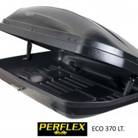 АВТОБОКС кутия за багаж PERFLEX ECONOMIC 370 L черен, снимка 2 - Аксесоари и консумативи - 33514884
