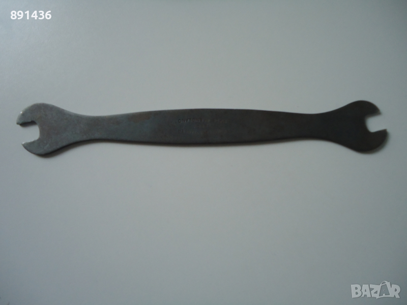 Стар английски ключ за колело велосипед 15мм, снимка 1