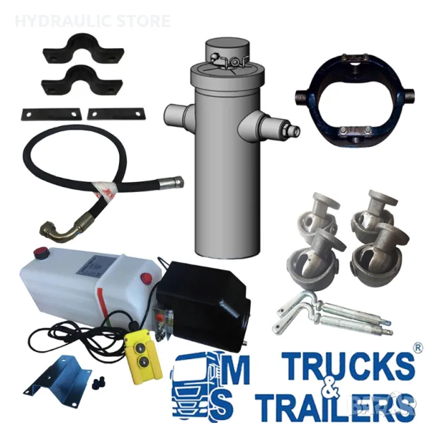 Хидравлично оборудване за тристранен самосвал до 6т от Полша, снимка 1