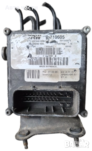 ABS за Peugeot 407, TRW, 15710605, 9661702380, 15710505-E, 04772473, 9404541 K98, снимка 1