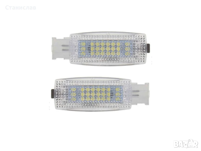 VW Polo 9N3 LED Крушки за сенник, снимка 1