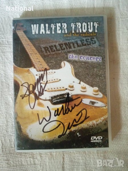DVD Walter Trout and the Radicals - Relentless , снимка 1