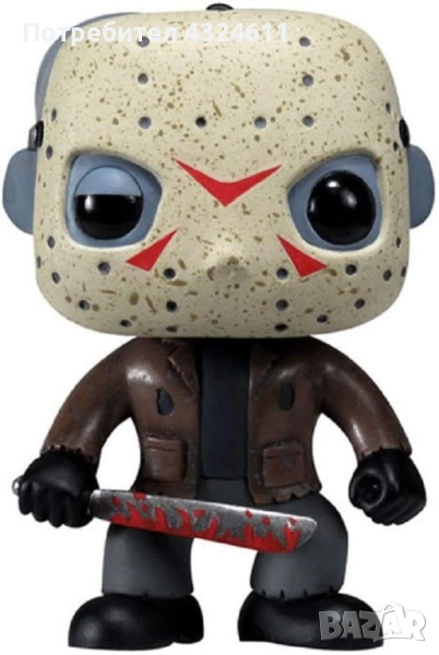 Колекционерска винилова фигура, Funko Pop! Movies – Jason Voorhees от „Петък 13-ти“, Официален мерч , снимка 1