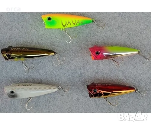 Попер - воблер OKINWA CHINU POPPER R/Serise For Bass, снимка 1