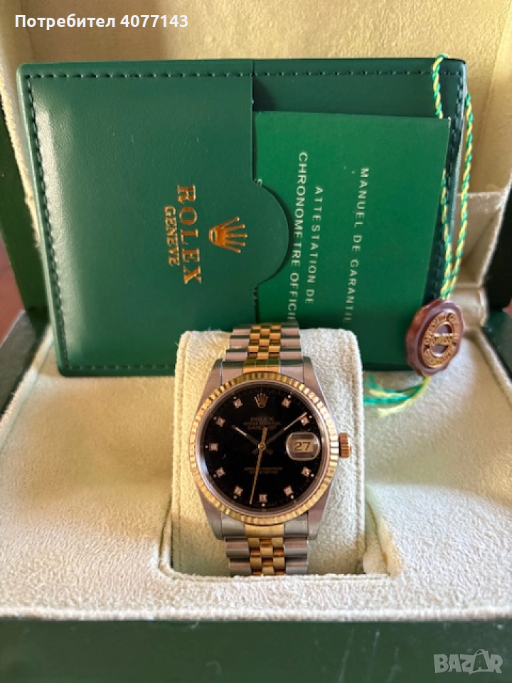 Продавам часовник Rolex Date Just, снимка 1