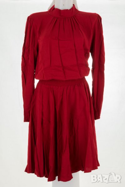 Червена клоширана рокля марка Rylko by Agnes & Paul - 2XL, снимка 1