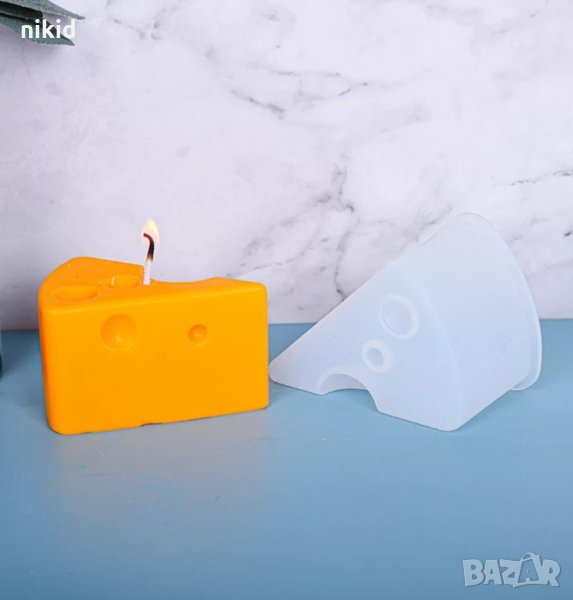 3D сирене сиренце силиконов молд форма фондан гипс свещ шоколад свещи, снимка 1