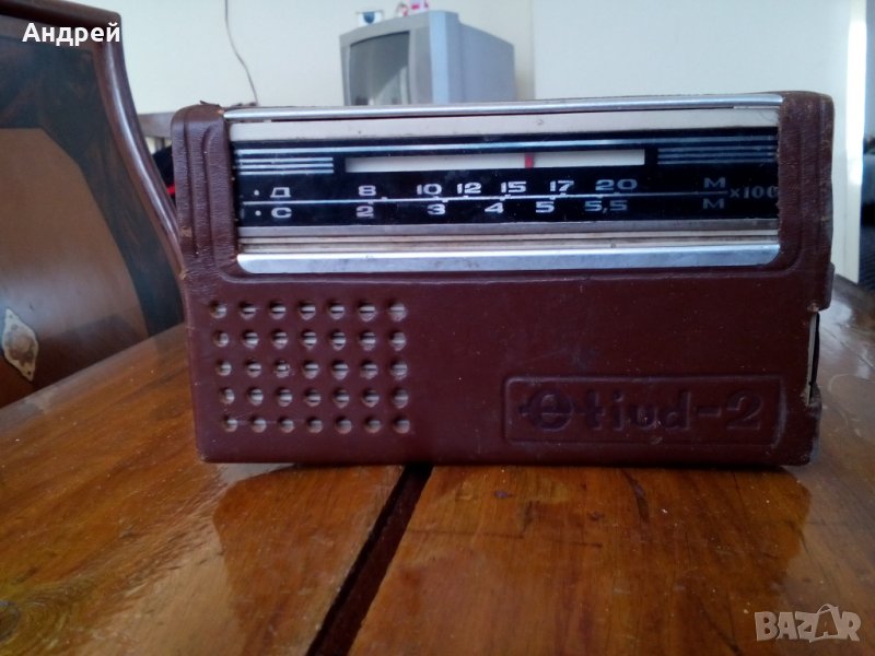 Старо радио,радиоприемник Етюд,Etiud-2 , снимка 1