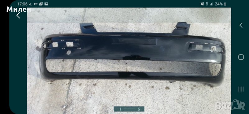 Hundai Gets. 2002-2005 Година. Предна Броня Оригинална. Хюндай Гетц., снимка 1