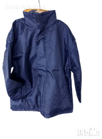 Непромокаемо, мъжко яке, BUSTERS, тъмно синьо за работа спорт, туризъм, снимка 1