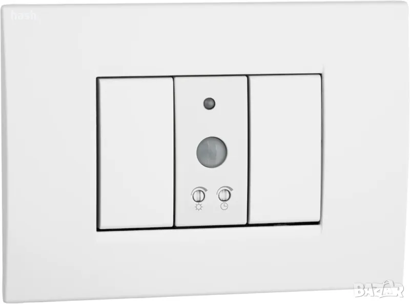 Vemer VE770800 Сензор за движение IR сензори с монтаж на кутии за вграждане, 230 V, бял, снимка 1