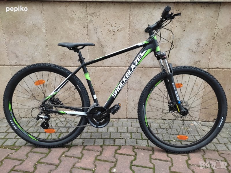 Продавам колела внос от Германия алуминиев мтв велосипед SHOCKBLAZE RTHREE 29 цола амортисьор хидрав, снимка 1