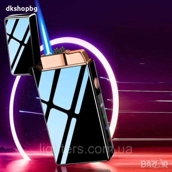 TH-792 Двойна Електрическа импулсна запалка USB, снимка 1