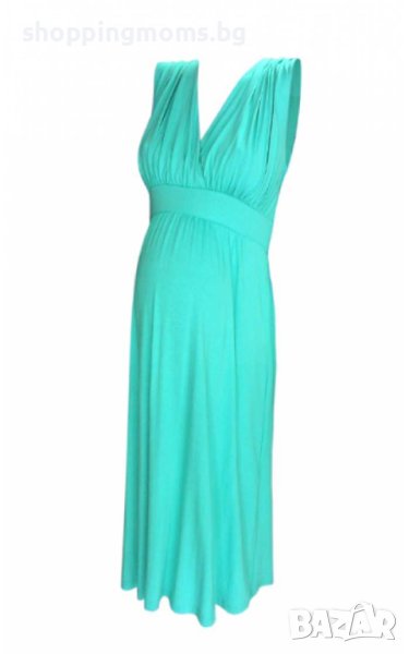 Дълга рокля за кърмачки в резеда - модел 0538, снимка 1