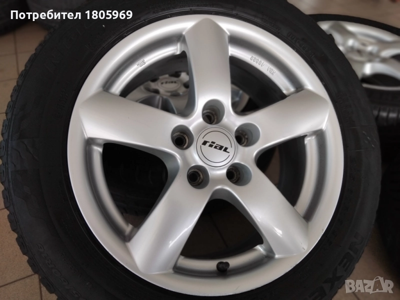 4бр. ал джанти Rial (Germany) 5x112 , 7x16 , ET42 , централен отвор 57,1мм, снимка 1