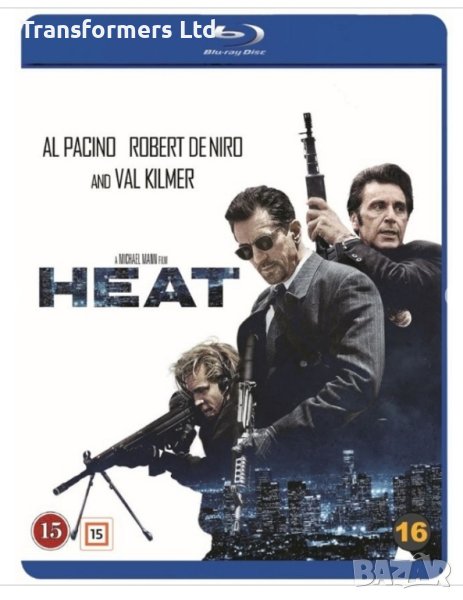 Blu-ray-Heat- Жега-2 Disc-Bg-Sub, снимка 1