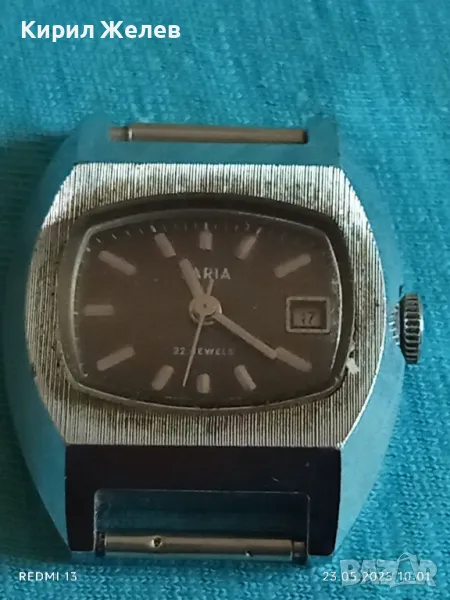 Стар механичен часовник дамски Заря СССР 17 камъка за ремонт части КОЛЕКЦИЯ 48044, снимка 1