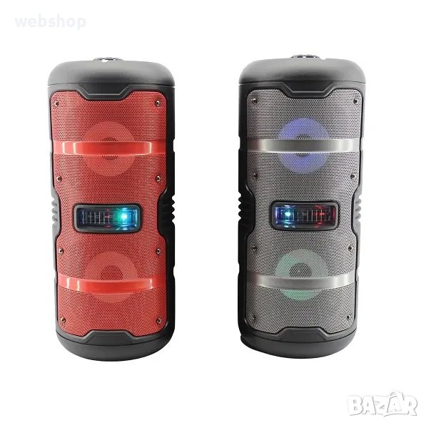 Активна Двойна Тонколона KTS-1181, 2 х 5W , акумулаторна батерия, снимка 1