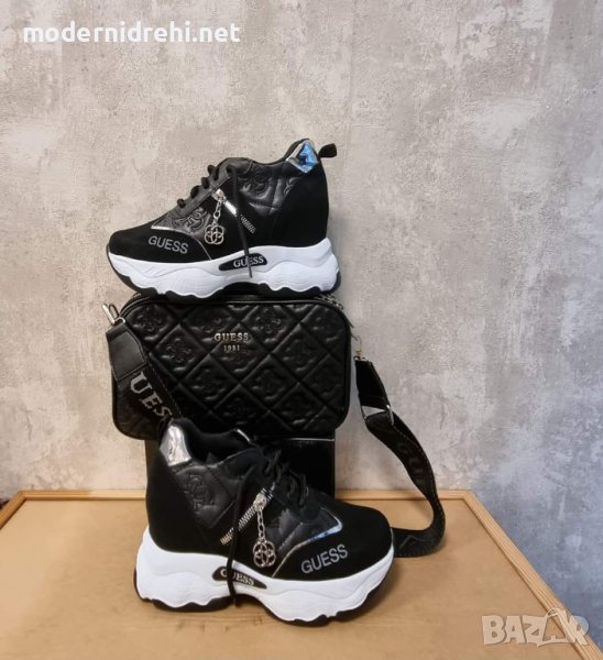 Дамска чанта и спортни обувки Guess код 74, снимка 1