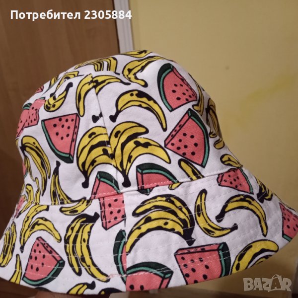 Шапка идиотка с плодове, снимка 1