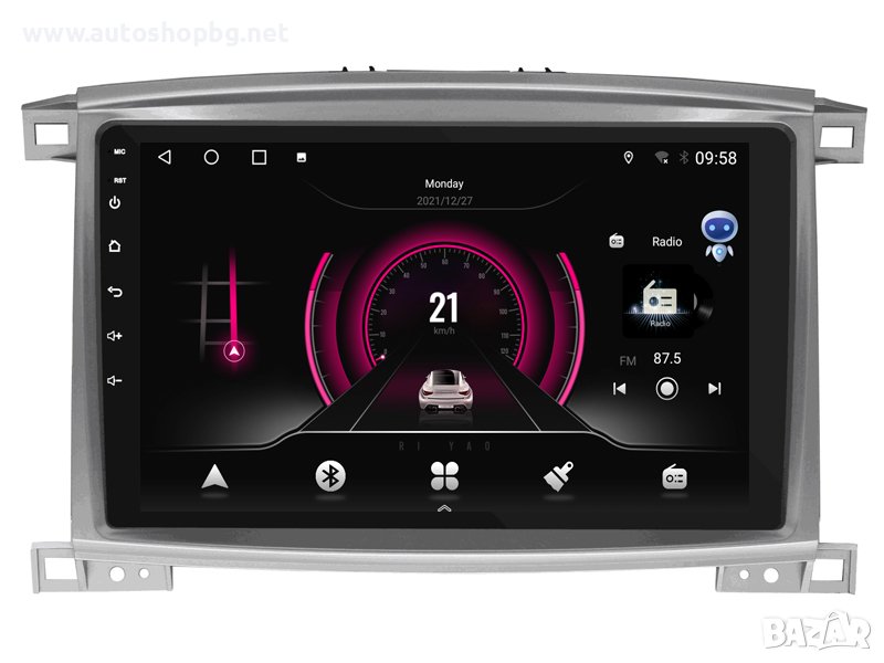 TOYOTA LAND CRUISER 100 GX 2005 НАВИГАЦИЯ - 10,2'', снимка 1