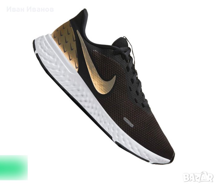Nike Revolution 5 Premium 'Black Metallic Gold'  номер 37,5-38, снимка 1