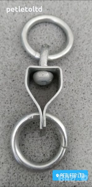 Вирбел двоен за животни (усилен), снимка 1