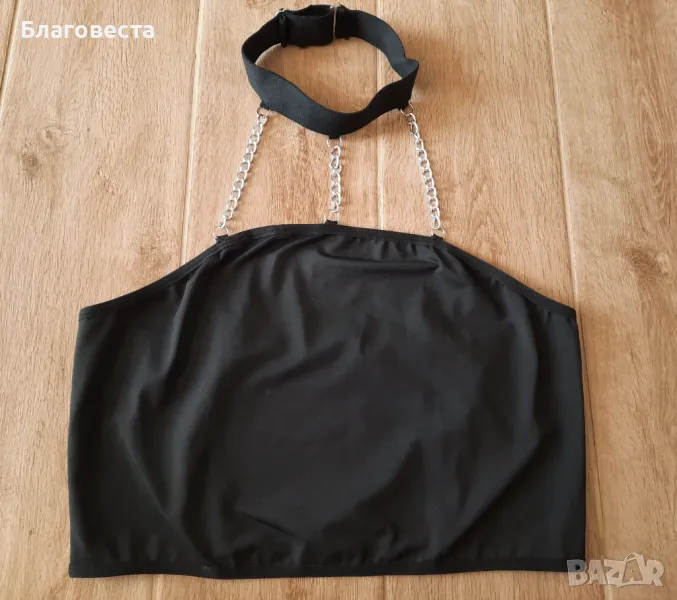 Къс топ с чокър , снимка 1