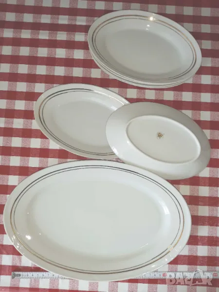 Нов порцеланов сервиз - Завод за порцелан, гр. Разград, около 1980 г. г., снимка 1