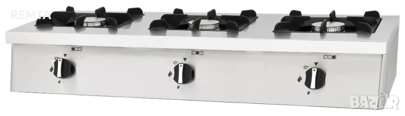 Газов котлон с 3 горелки (21 kW) + CE Сертификат газова защита, снимка 1