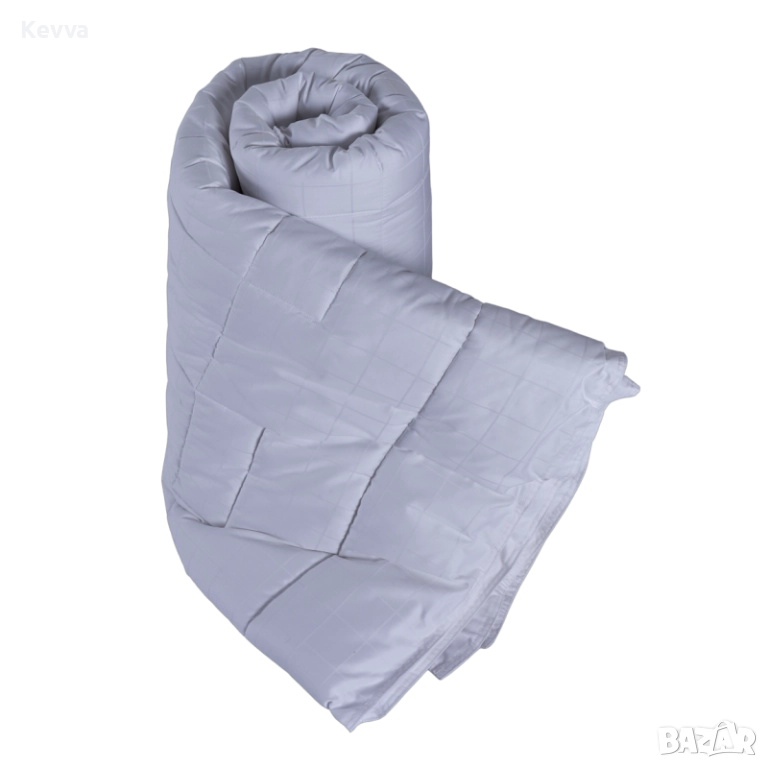 Сива олекотена завивка, снимка 1