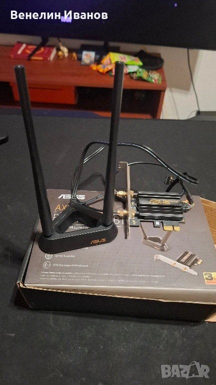 Безжичен адаптер ASUS PCE-AXE59BT, снимка 1