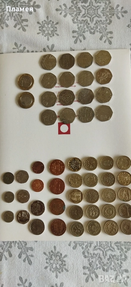английски монети , снимка 1