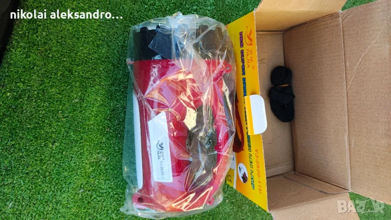 лед акумулаторен фенер чисто нов , снимка 1