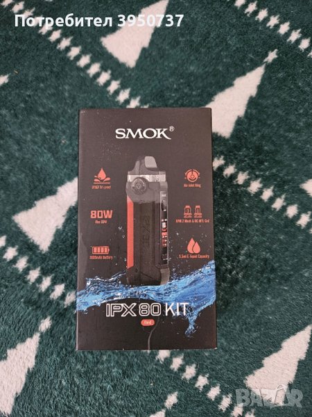 Smok IPX 80 Kit 5.5ml Red Vape, снимка 1