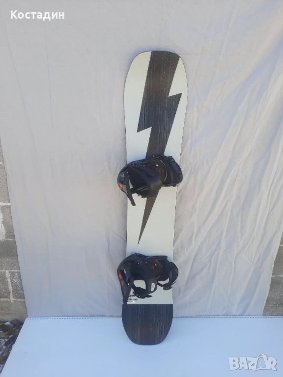 Сноуборд 149см. BURTON CUSTOM EXPERIENCE WIDE  CAMBER с автомати, снимка 1