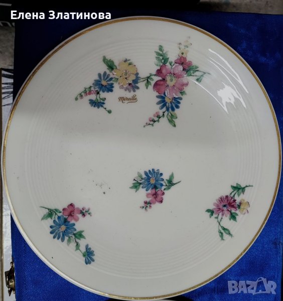 Порцелан LIMOGES десертни чинии , снимка 1