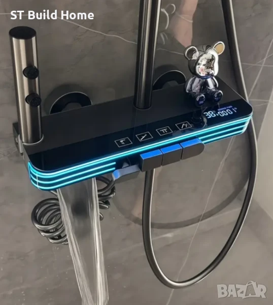 ЛУКСОЗЕН ДУШ ПАНЕЛ С ДИГИТАЛЕН ДИСПЛЕЙ – МОДЕРЕН КОМФОРТ ЗА ВАШАТА БАНЯ , снимка 1